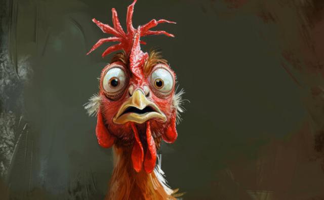 Confused Chicken